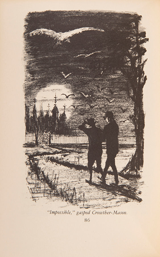 First edition of The Eve of Saint Venus by Anthony Burgess, inscribed by the author and illustrator.