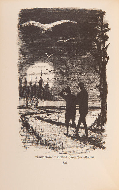 First edition of The Eve of Saint Venus by Anthony Burgess, inscribed by the author and illustrator.