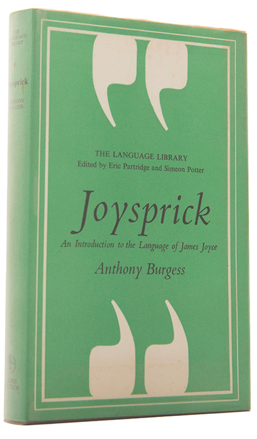 First edition of Joysprick by Anthony Burgess.