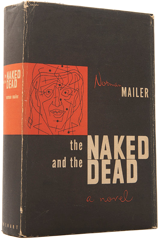 First edition of The Naked and the Dead by Norman Mailer, with typed letter signed by the author.