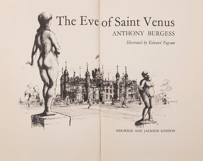 First edition of The Eve of Saint Venus by Anthony Burgess