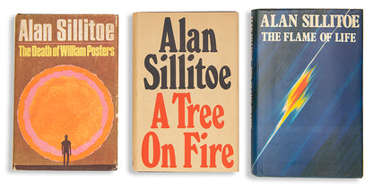 First edition of the Frank Dawley Trilogy by Alan Sillitoe, signed by the author.