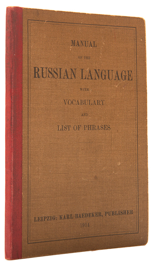 First and only edition of this rare conversation manual in English.