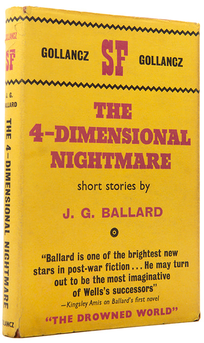 First edition of the 4-Dimensional Nightmare by J.G. Ballard, in the uncommon first issue binding.