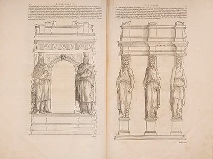 First Barbaro edition of I dieci libri dell'architettura by Vitruvius, published in 1556.