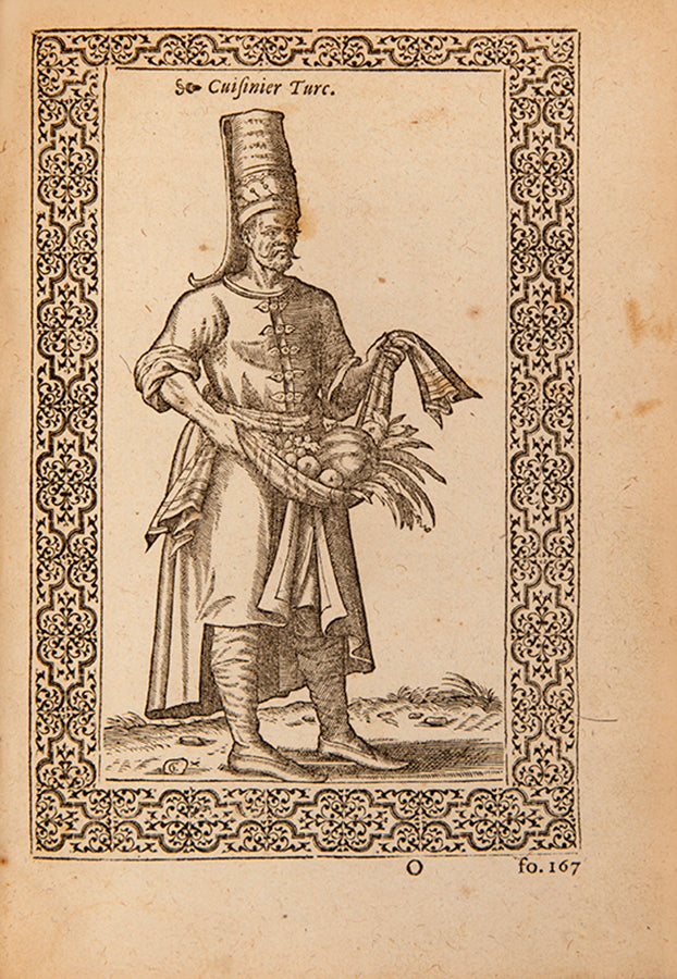 a work whose illustrations helped shaped the West's popular imagination of the Islamic world. The artist, geographer and spy Nicolas de Nicolay (1517-1583) went to the court in Constantinople