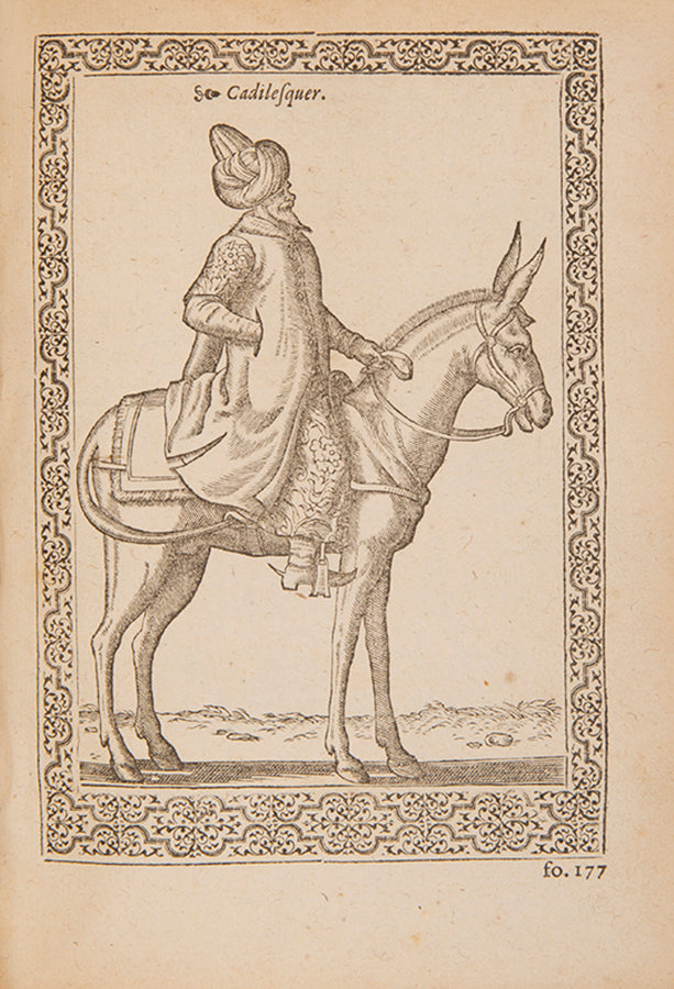 a work whose illustrations helped shaped the West's popular imagination of the Islamic world. The artist, geographer and spy Nicolas de Nicolay (1517-1583) went to the court in Constantinople