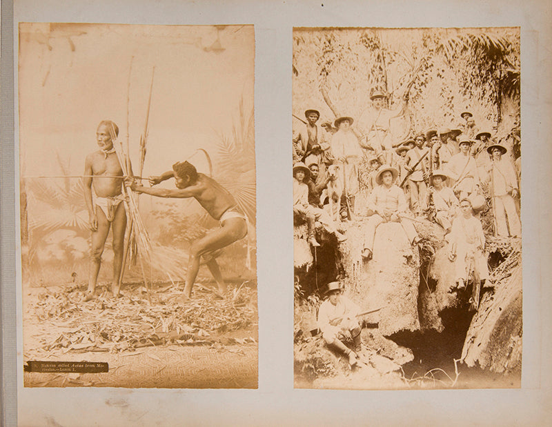 Photograph album of the Philippines.