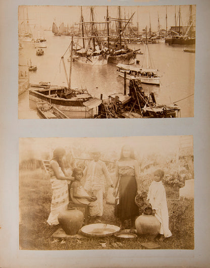 Photograph album of the Philippines.