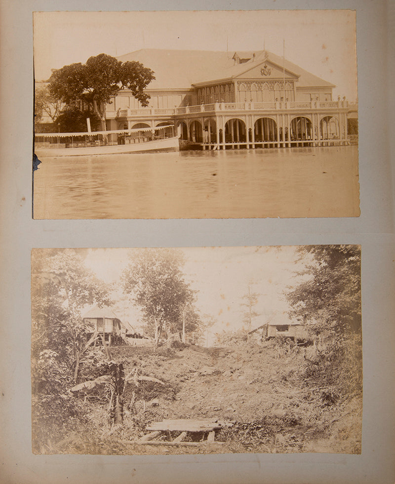 Photograph album of the Philippines.