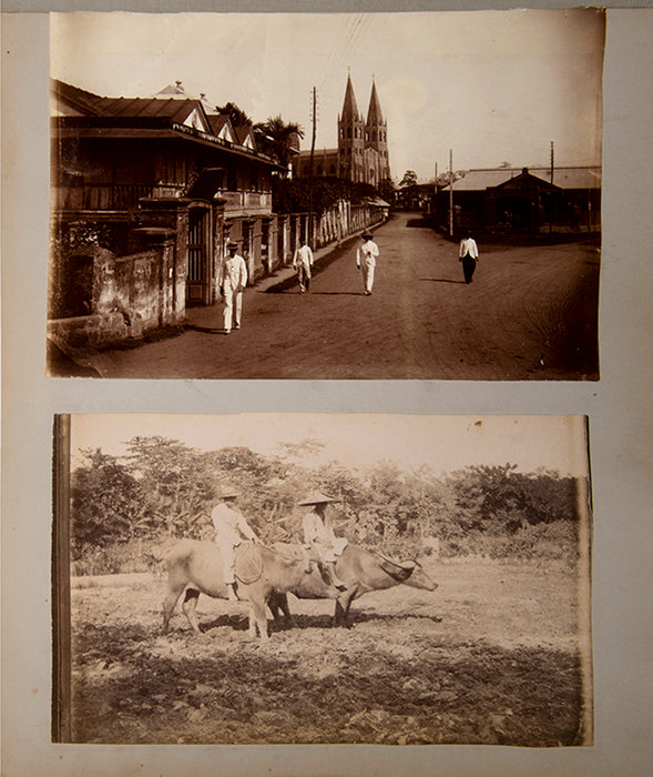 Photograph album of the Philippines.