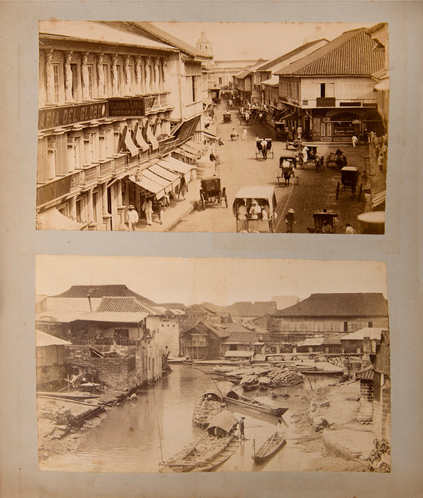 Photograph album of the Philippines.