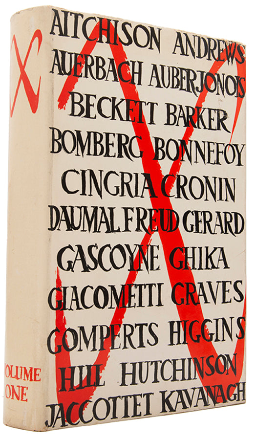 First collected edition of X Volume One, limited to 800 copies.