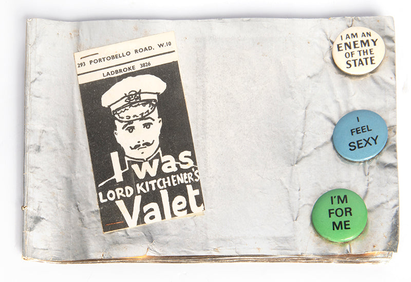 These photographs show the interior and exterior of the I Was Lord Kitchener's Valet boutique on Portobello Road and an anti-apartheid rally in November 1966.