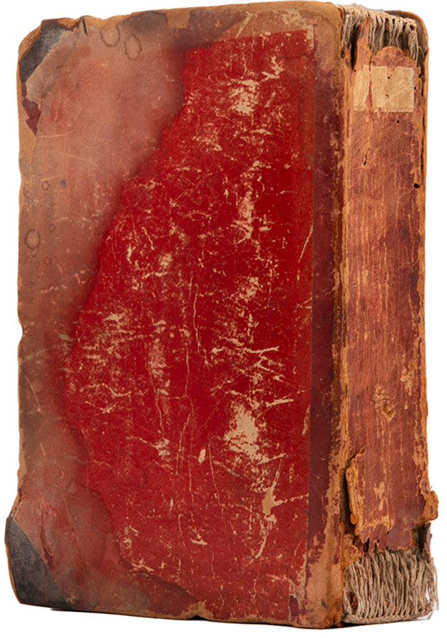 A manuscript in dual Arabic and coptic text copied in the monastery of saint anthony in Egypt in 1830. 