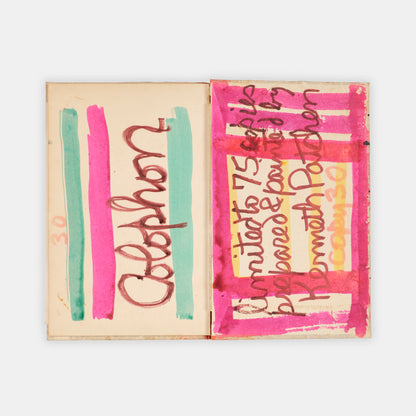 First edition of Poem-Scapes by Kenneth Patchen, one of 75 copies hand-painted by the author.