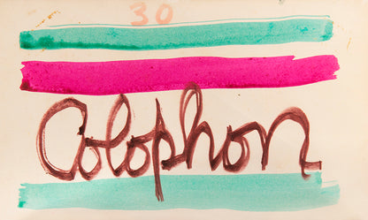 First edition of Poem-Scapes by Kenneth Patchen, one of 75 copies hand-painted by the author.
