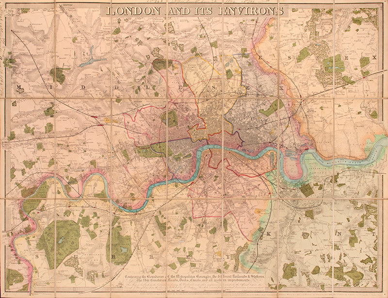 London and it's Environs.