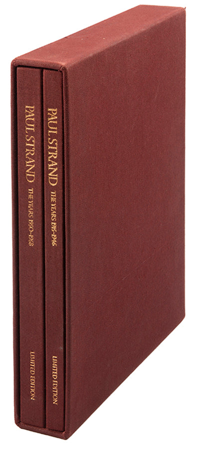 One of 100 signed and numbered copies of Paul Strand's Retrospective Monograph bound in cloth