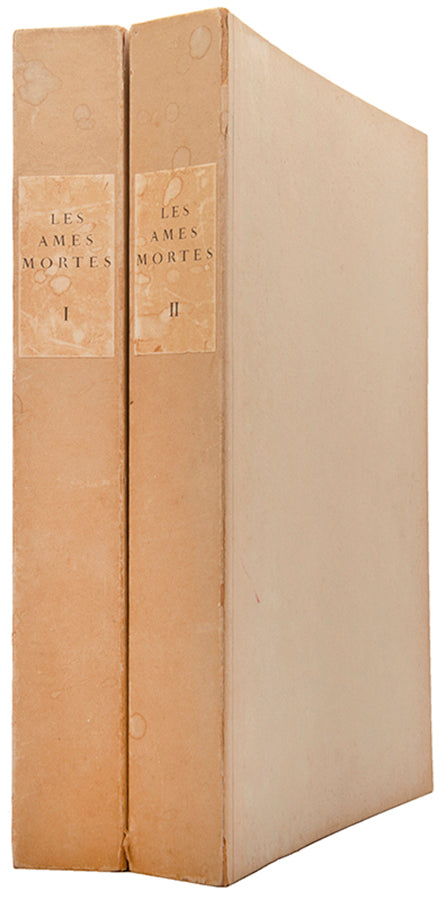 Gogol's masterpiece 'Dead Souls', the first major book entirely illustrated by Chagall and his first illustrations for Vollard. Signed by Chagall on the limitation and title-page.
