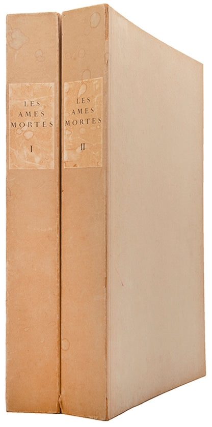 Gogol's masterpiece 'Dead Souls', the first major book entirely illustrated by Chagall and his first illustrations for Vollard. Signed by Chagall on the limitation and title-page.