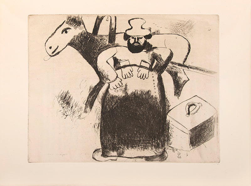 Gogol's masterpiece 'Dead Souls', the first major book entirely illustrated by Chagall and his first illustrations for Vollard. Signed by Chagall on the limitation and title-page.