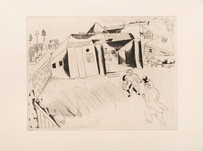 Gogol's masterpiece 'Dead Souls', the first major book entirely illustrated by Chagall and his first illustrations for Vollard. Signed by Chagall on the limitation and title-page.