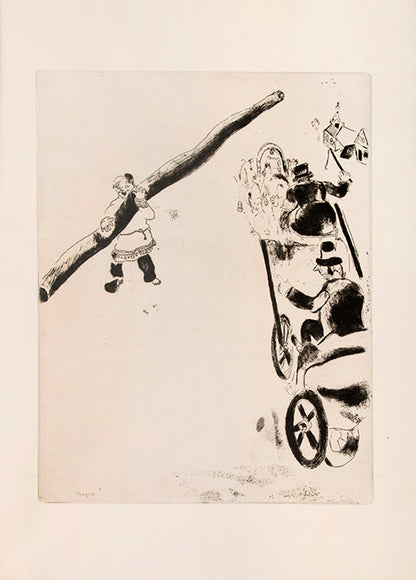 Gogol's masterpiece 'Dead Souls', the first major book entirely illustrated by Chagall and his first illustrations for Vollard. Signed by Chagall on the limitation and title-page.