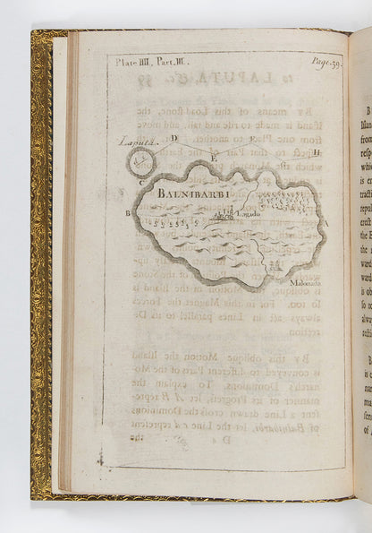 A very handsome two volume set of Jonathan Swift's Travels into Several Remote Nations of the World and the third of Teerink's three issues, all published within two months of each other in 1726.