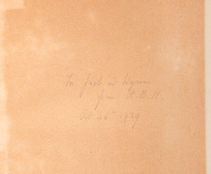 This privately printed edtion of only 100 copies of The Fairy Caravan, is numbered by Beatrix Potter in her own hand.