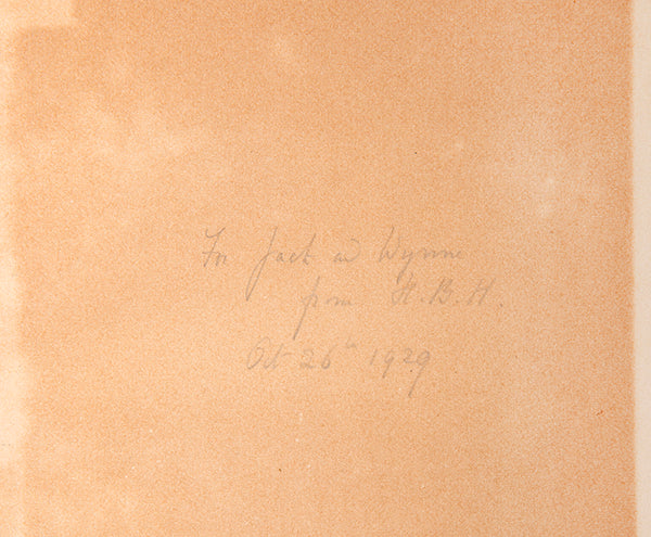This privately printed edtion of only 100 copies of The Fairy Caravan, is numbered by Beatrix Potter in her own hand.