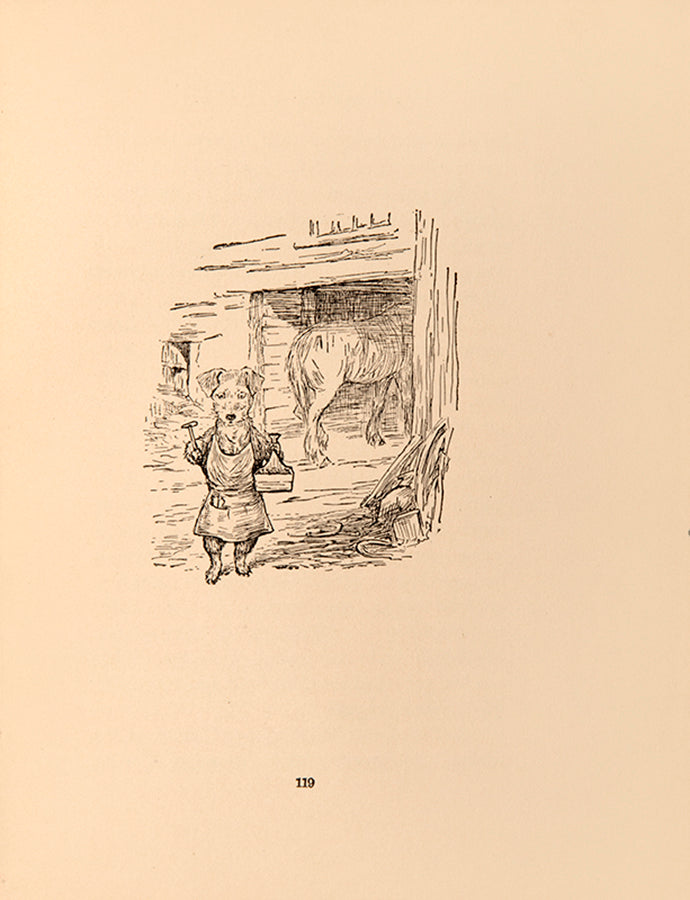 This privately printed edtion of only 100 copies of The Fairy Caravan, is numbered by Beatrix Potter in her own hand.