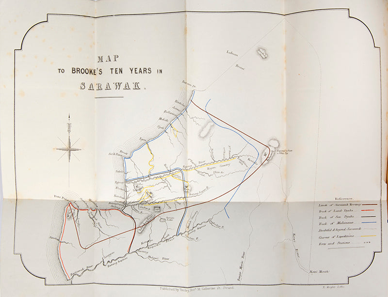 Charles Brooke's famous account of Sarawak in Borneo.