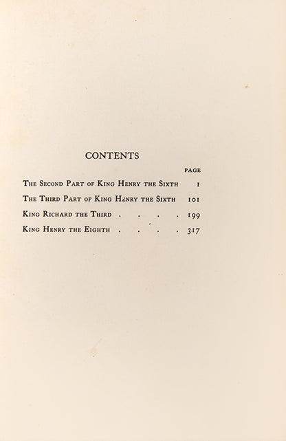 A very handsomly bound set of The Shakespeare Head Press limited edition of the bard's works, including the Sonnets; The Lover's Complaint, limited edition 1904