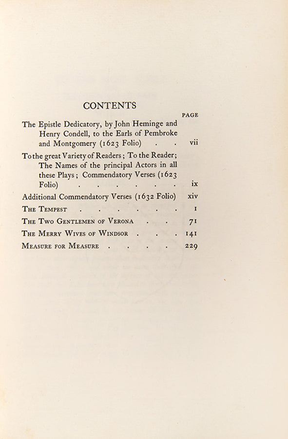 A very handsomly bound set of The Shakespeare Head Press limited edition of the bard's works, including the Sonnets; The Lover's Complaint, limited edition 1904