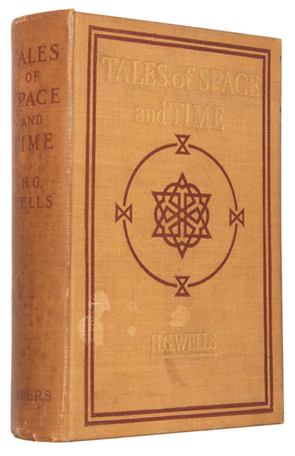 First edition of Tales of Space and Time by H.G. Wells.