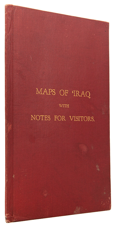 Maps include Baghdad and Environs, The Environs of Basrah and several road maps to Southern and Northern Iraq..