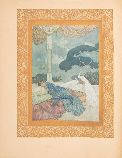 A beautifully bound copy of the first edition of Dulac's superbly illustrated Rubaiyat.