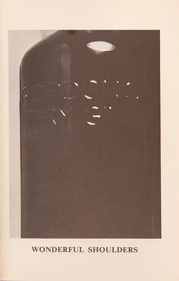 A presentation copy of Gilbert and George's Dark Shadow.
