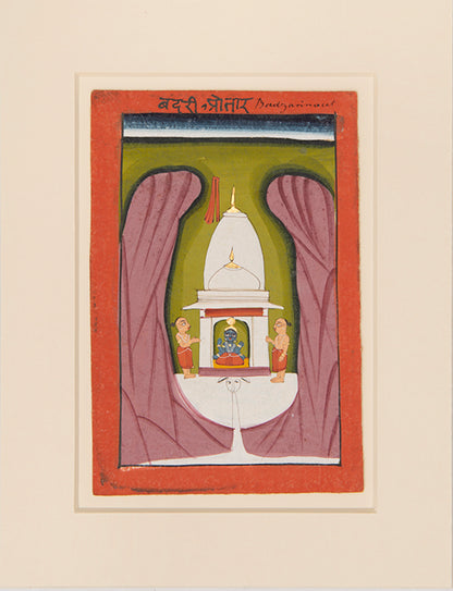 Illustration from a series of Hindu Deities,