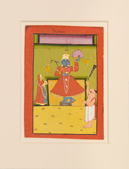 Illustration from a series of Hindu Deities,