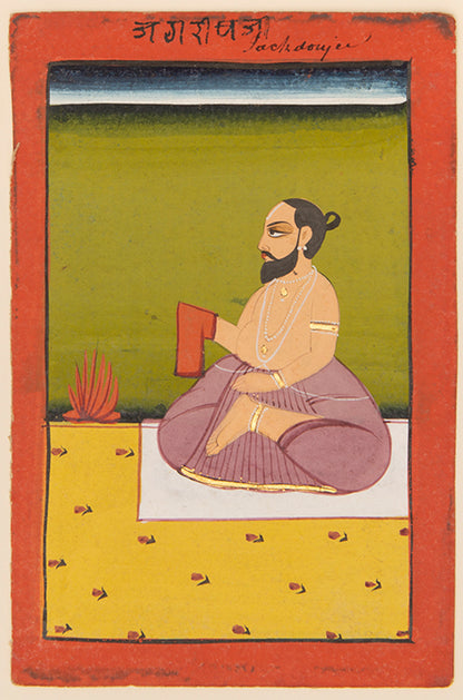 Illustration from a series of Hindu Deities,
