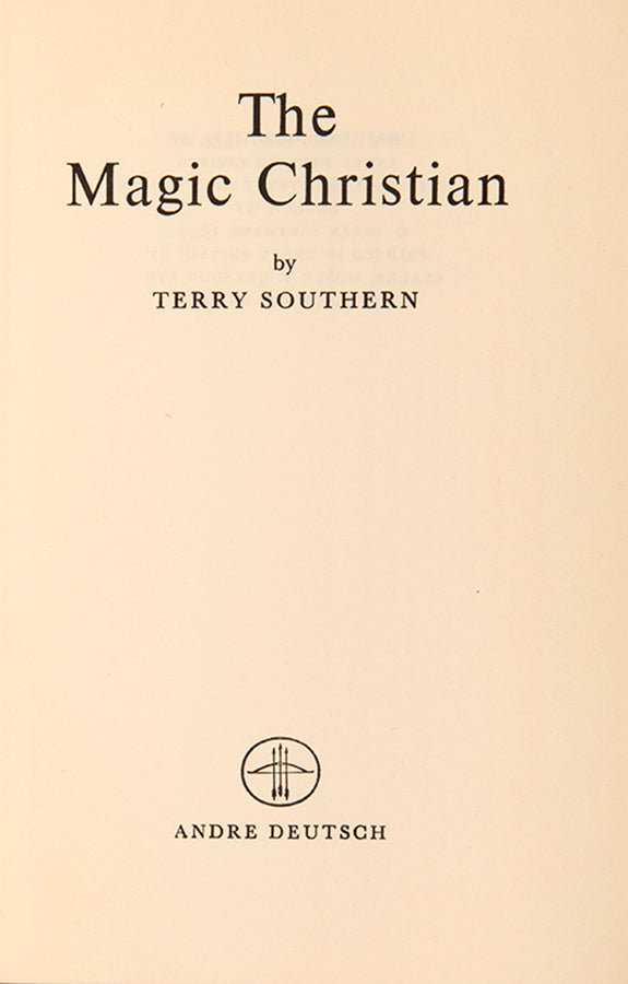 First edition of The Magic Christian by Terry Southern.
