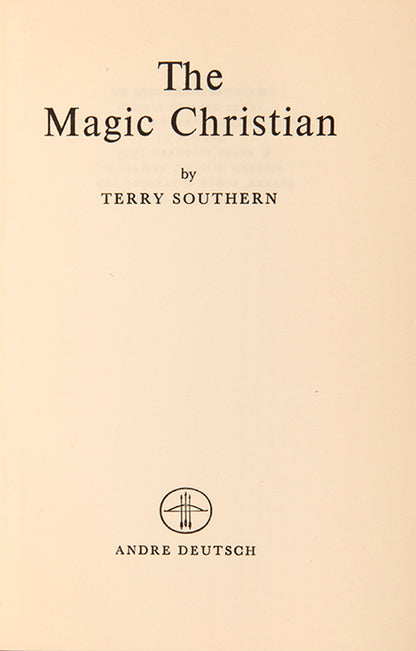 First edition of The Magic Christian by Terry Southern.