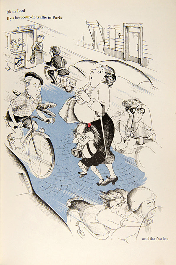 A fine copy of Eloise in Paris by Kay Thopmson, the second book in the wonderful Eloise series, in a superb leather binding by Sangorski & Sutcliffe.
