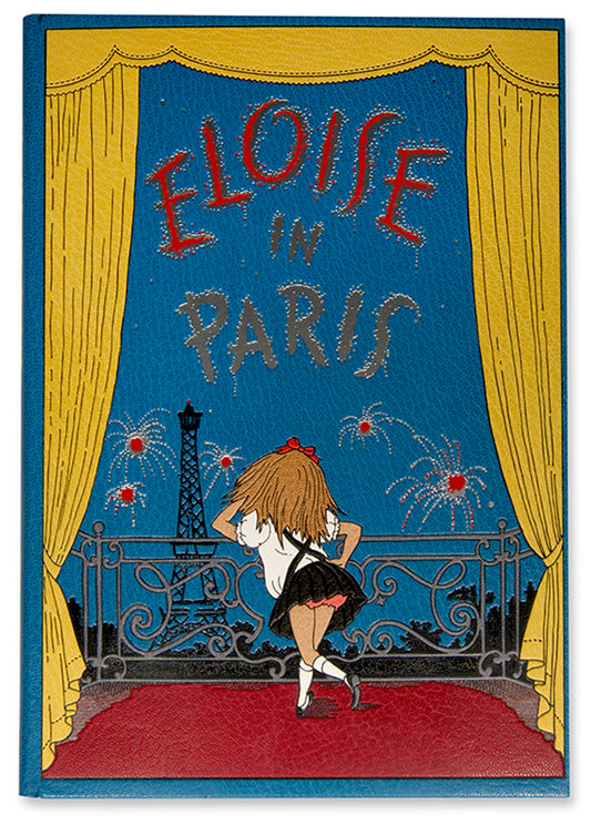 A fine copy of Eloise in Paris by Kay Thopmson, the second book in the wonderful Eloise series, in a superb leather binding by Sangorski & Sutcliffe.