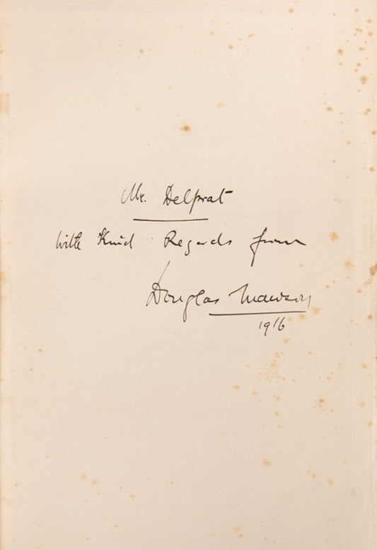 rare inscribed copy of the first edition of Mawson's classic account of heroic age exploit' with stunning photography