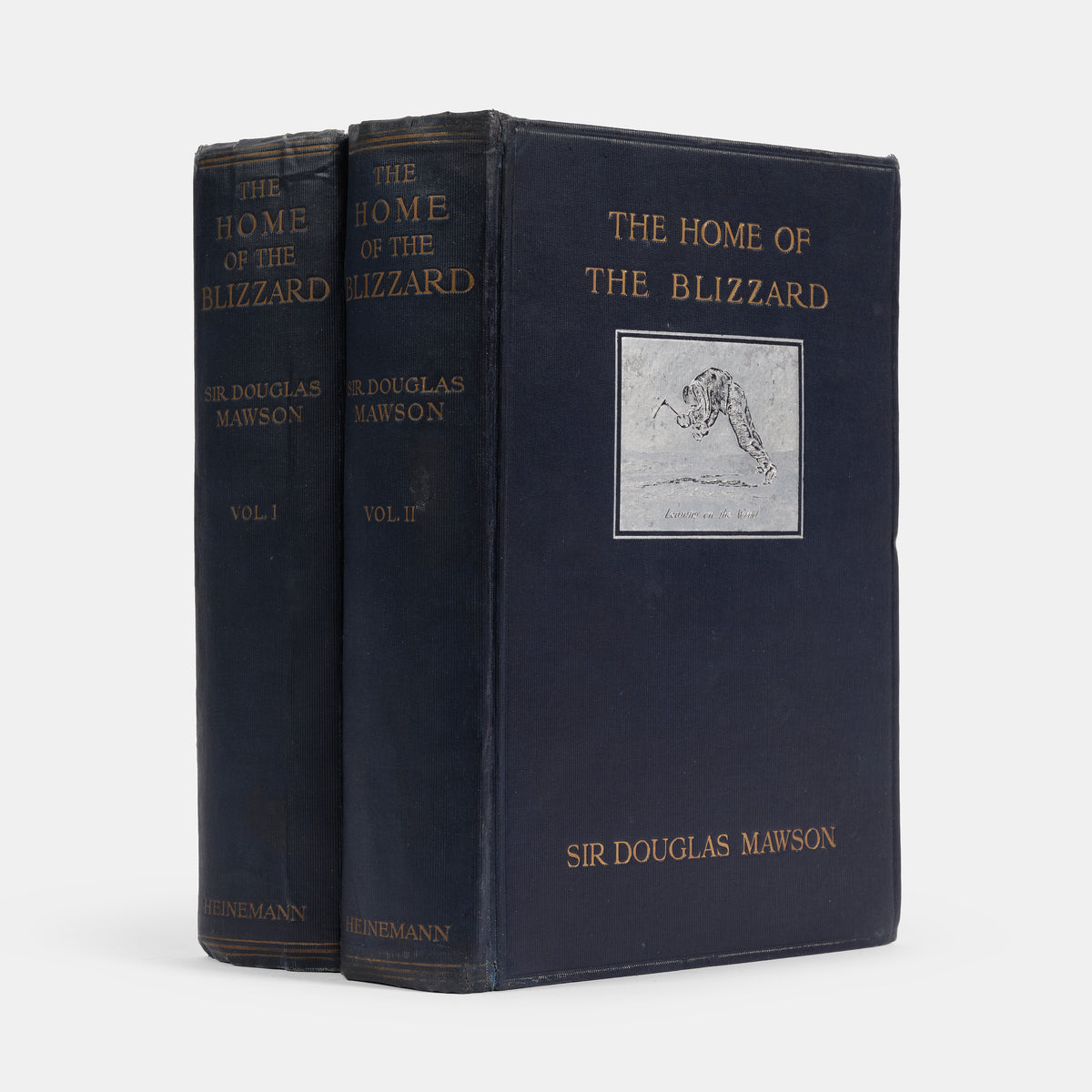 rare inscribed copy of the first edition of Mawson's classic account of heroic age exploit' with stunning photography