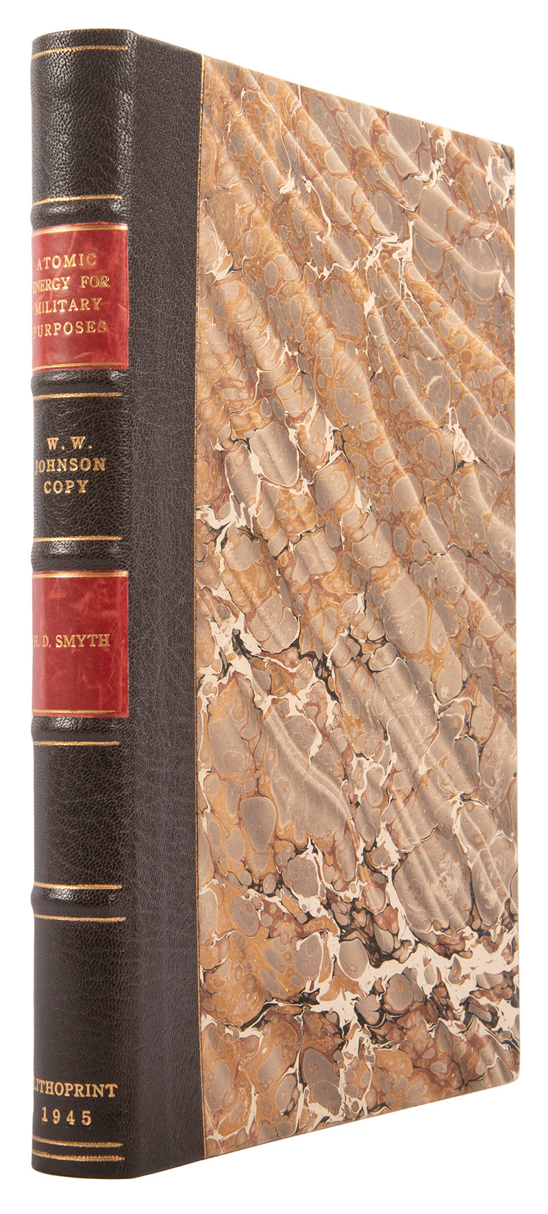 The rare lithoprint edition of Henry DeWolfe Smyth's official report on the development of the atomic bomb, with the secret text on plutonium.
