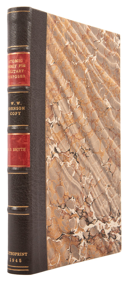 The rare lithoprint edition of Henry DeWolfe Smyth's official report on the development of the atomic bomb, with the secret text on plutonium.